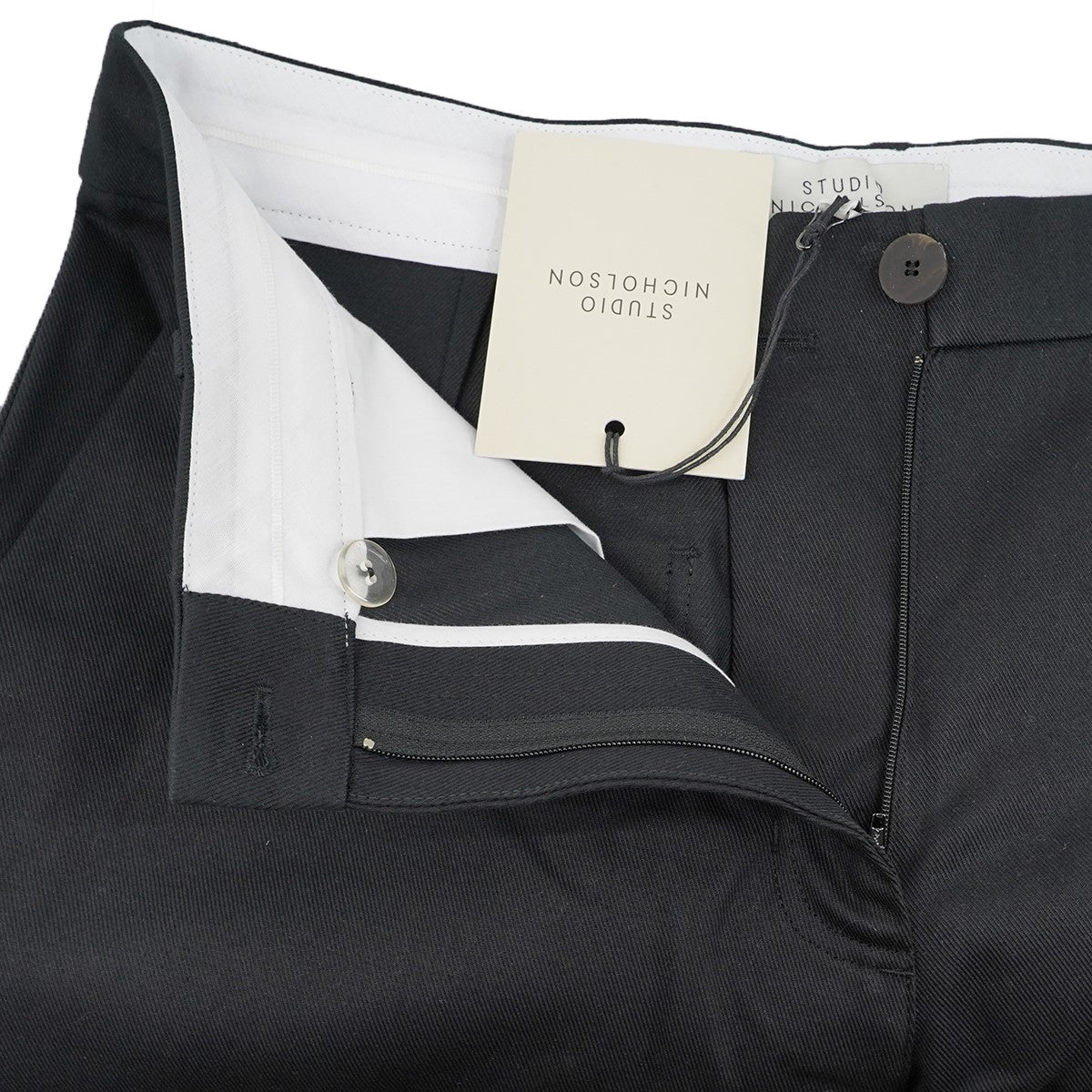 CORBU SLIM FLARE PANT RAISED COTTON TWILLスリム フレアパンツ