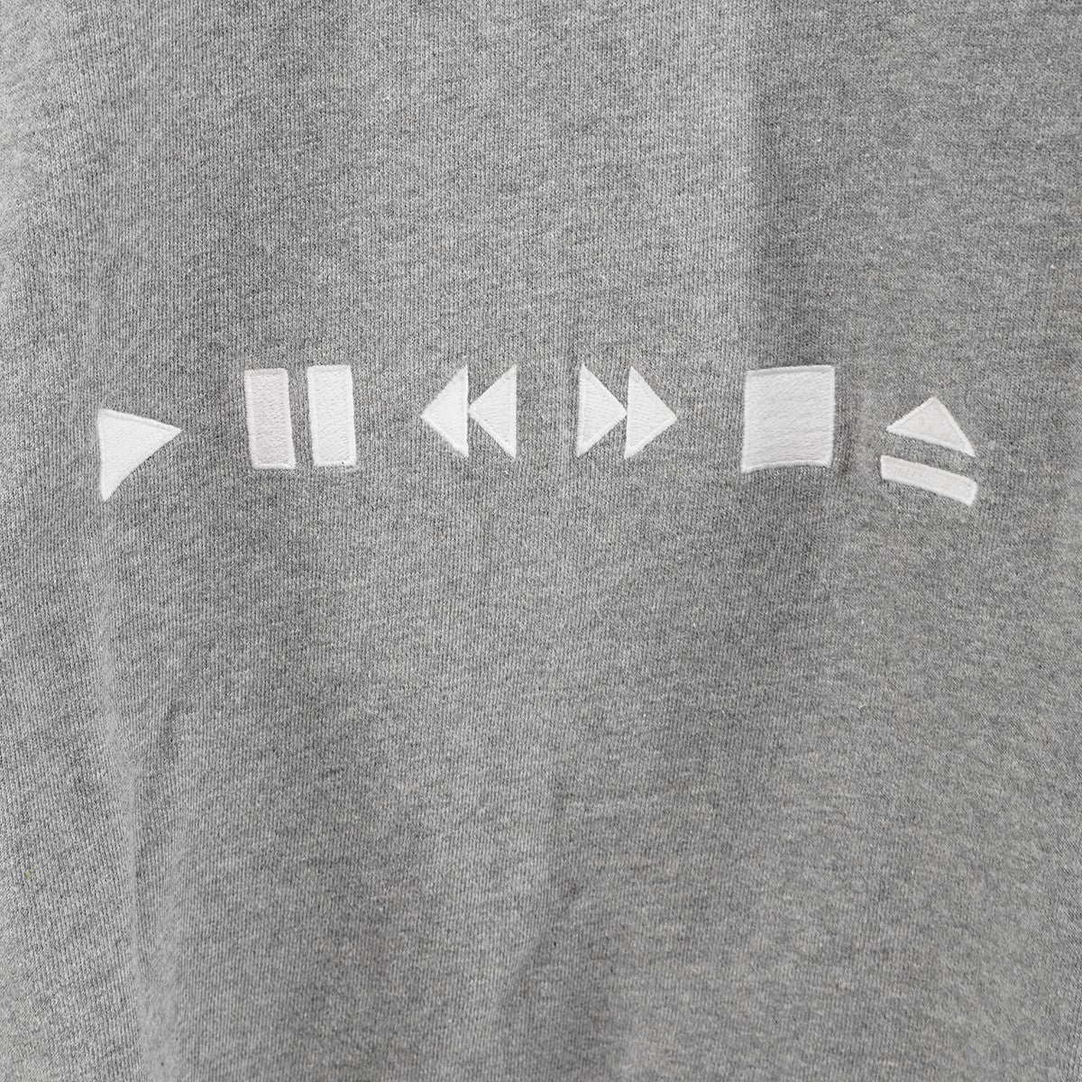Pause Play Graphic Cotton Sweatshirtロゴ ポーズ グラフィック スウェット トレーナー