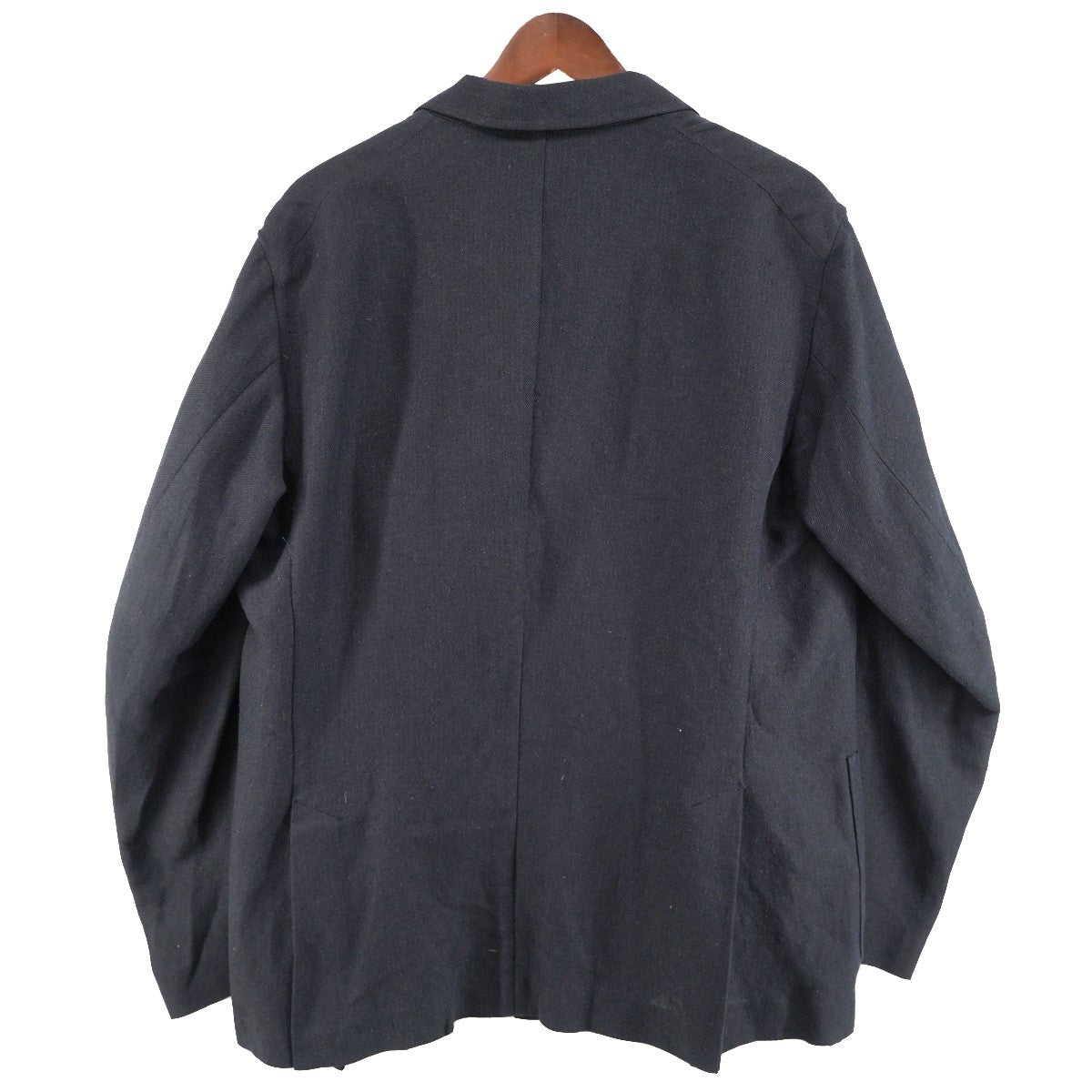 シルクリネン W ダブル ジャケット - Navy