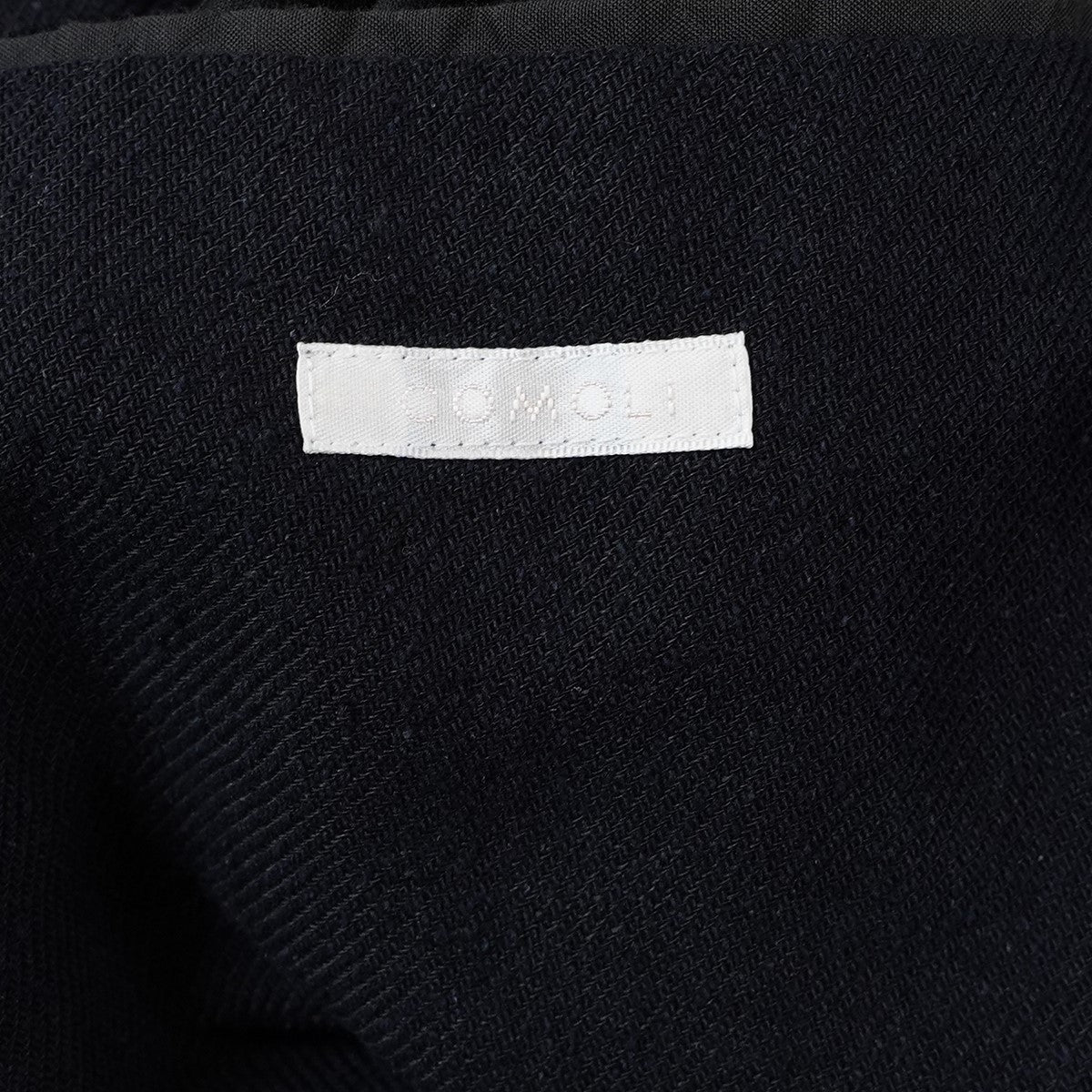 シルクリネン W ダブル ジャケット - Navy