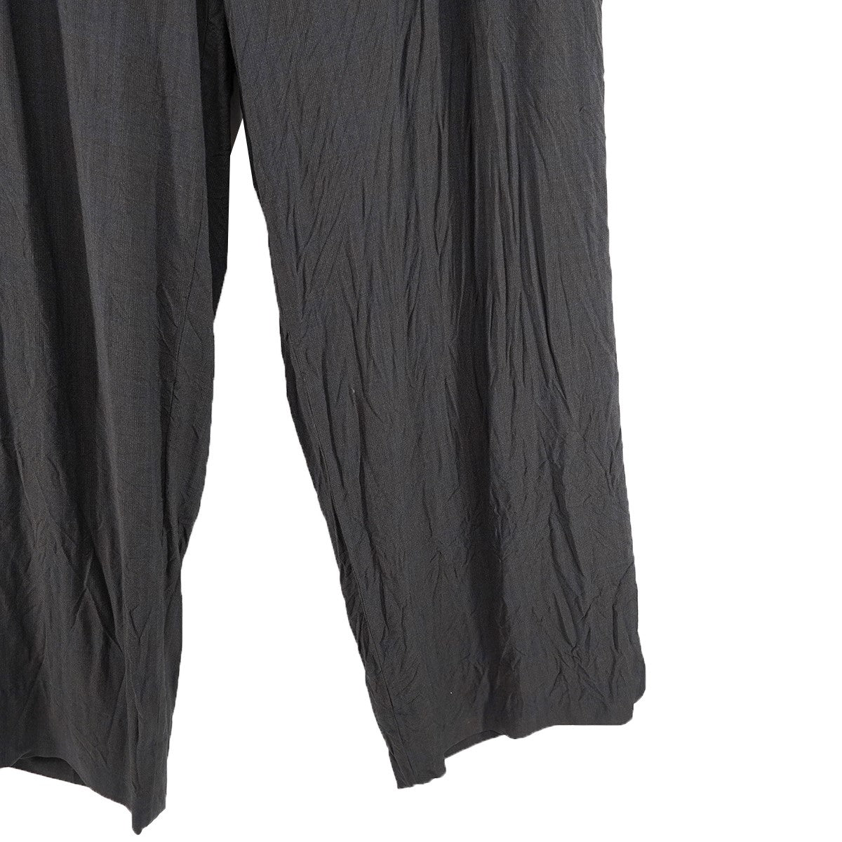26AW  Ermenegildo Zegna社製TRAVELLER 塩縮 ウール JQ オーバーサイズ トラウザース パンツ