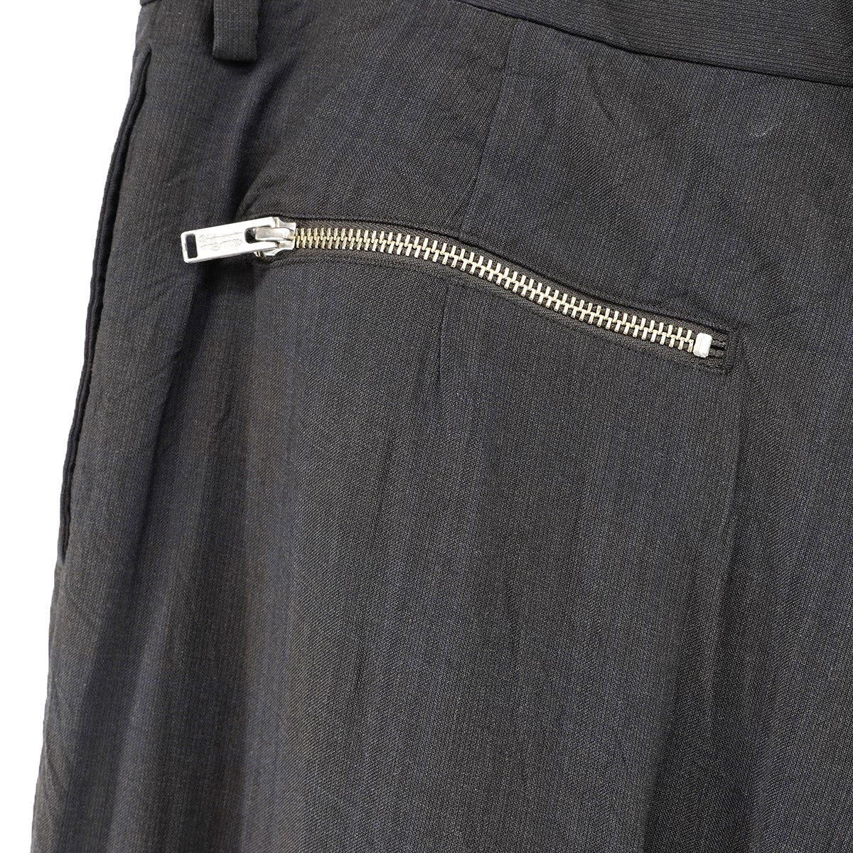 26AW  Ermenegildo Zegna社製TRAVELLER 塩縮 ウール JQ オーバーサイズ トラウザース パンツ