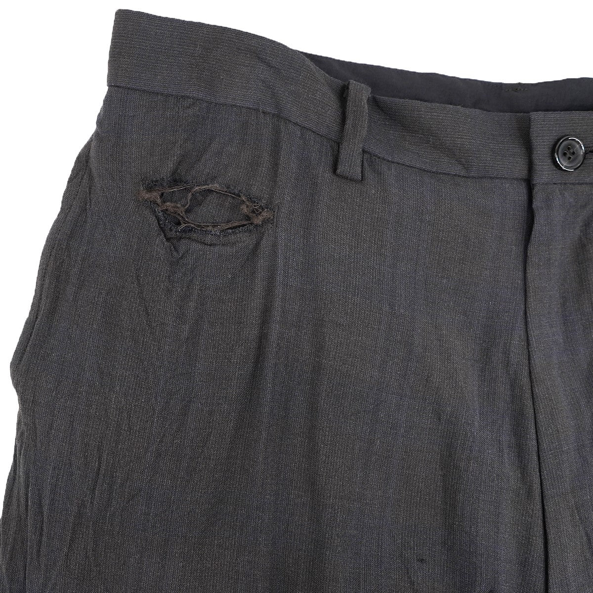 26AW  Ermenegildo Zegna社製TRAVELLER 塩縮 ウール JQ オーバーサイズ トラウザース パンツ