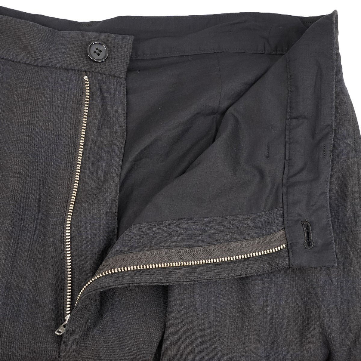 26AW  Ermenegildo Zegna社製TRAVELLER 塩縮 ウール JQ オーバーサイズ トラウザース パンツ
