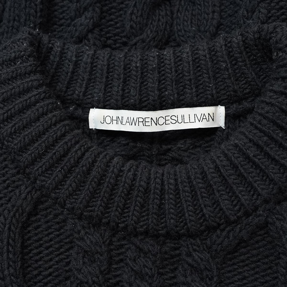 22AW ZIPPED FISHERMAN KNIT SWEATERジップデザイン フィッシャーマン ニット セーター