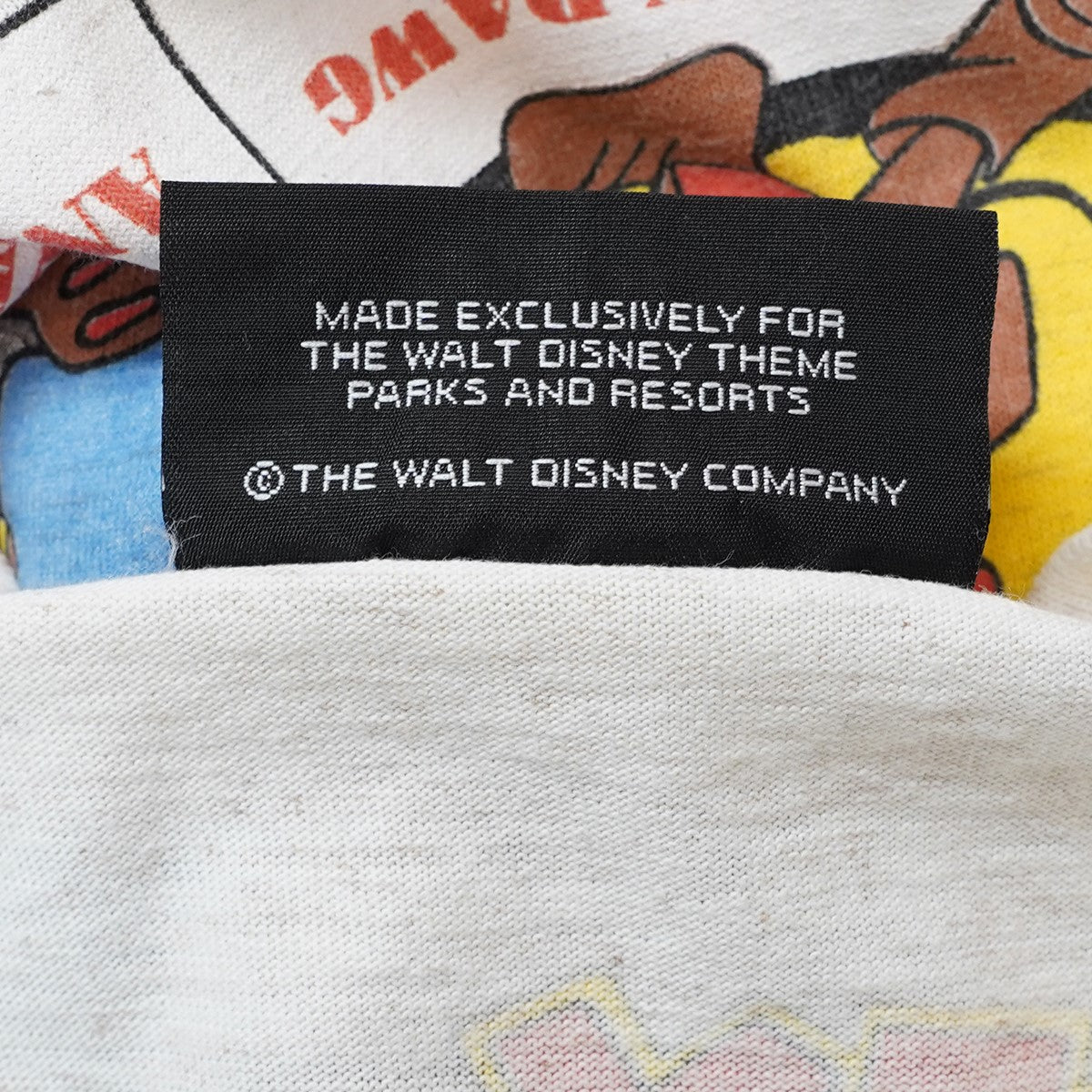 90s Disney Treasures ／ Mickey Mouse Timeline ＆ Filmography 3／4 Raglan Teeディズニー ミッキーマウス 七分袖 Tシャツ