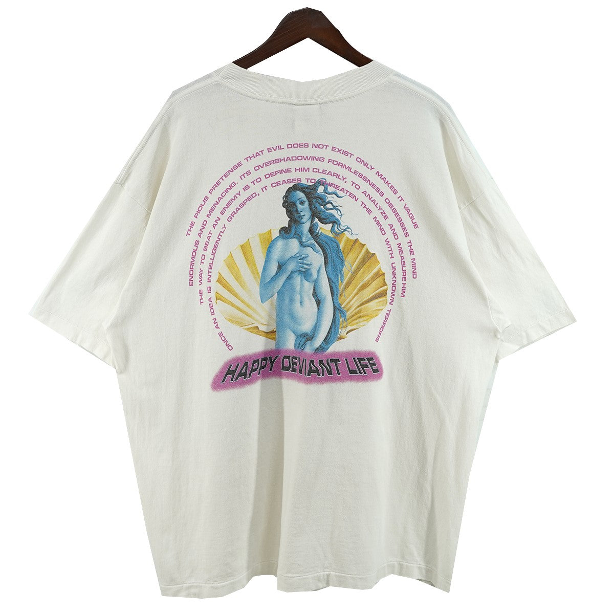 26SS S／S T-SHIRT MAGIC SAINT FLOWERヴィンテージ 加工 ロゴ Tシャツ