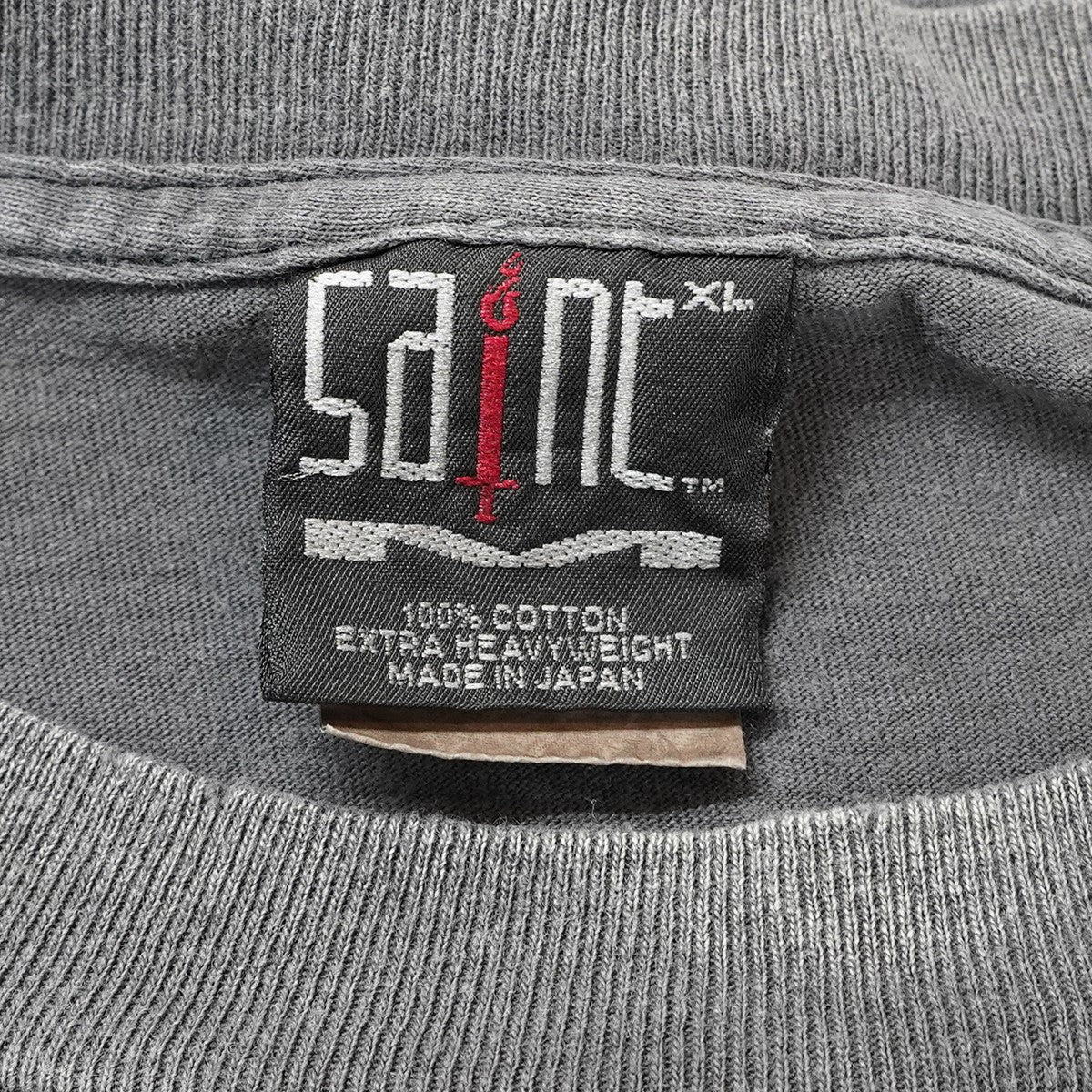 25SS SS TEE CANDLEヴィンテージ ダメージ 加工 キャンドル ロゴ Tシャツ