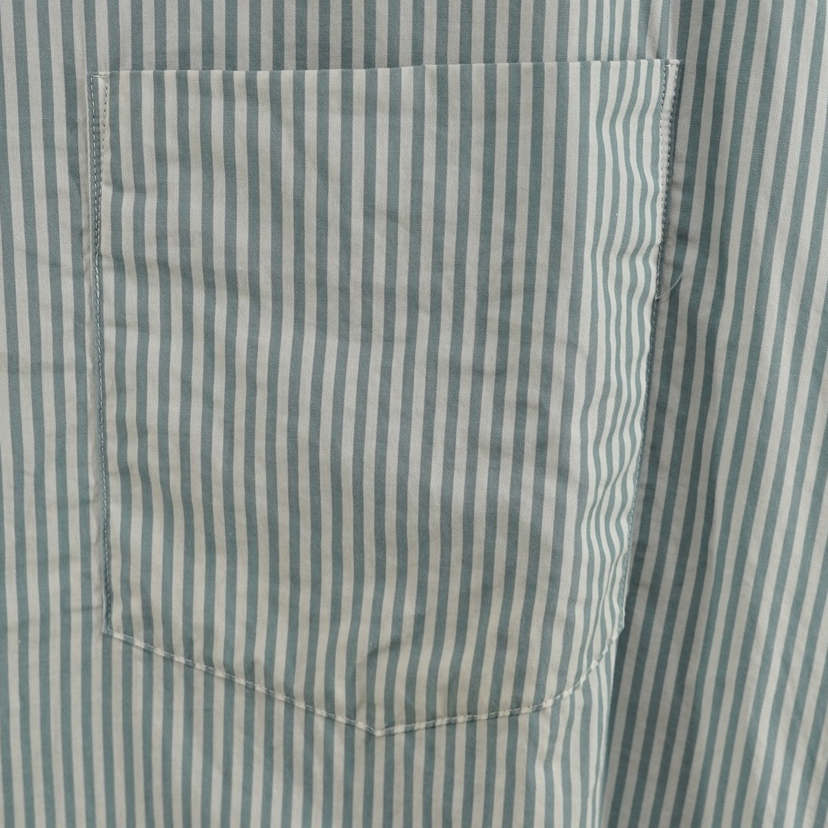 Graphpaper 24AW Broad Stripe L／S Oversized Regular Collar Shirtストライプ オーバーサイズ シャツ 古着・中古-2枚目のアイテム画像