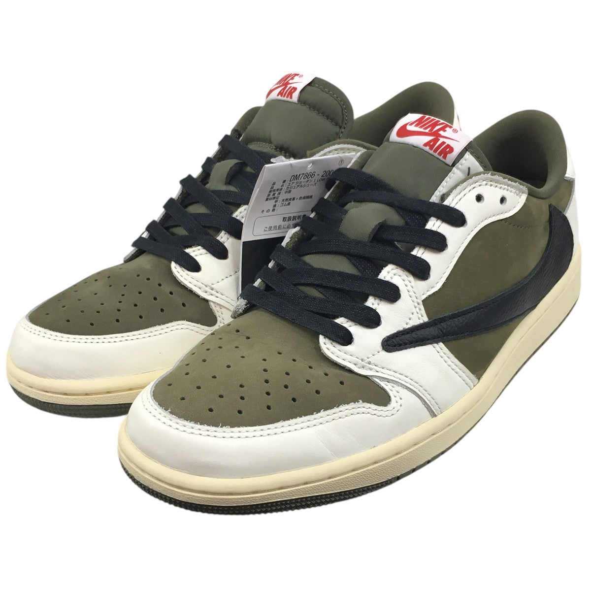 24AW Travis Scott × Nike Air Jordan 1 Low OG SPトラヴィス スコット ナイキ エアジョーダン1 ロー OG SP コラボ スニーカー