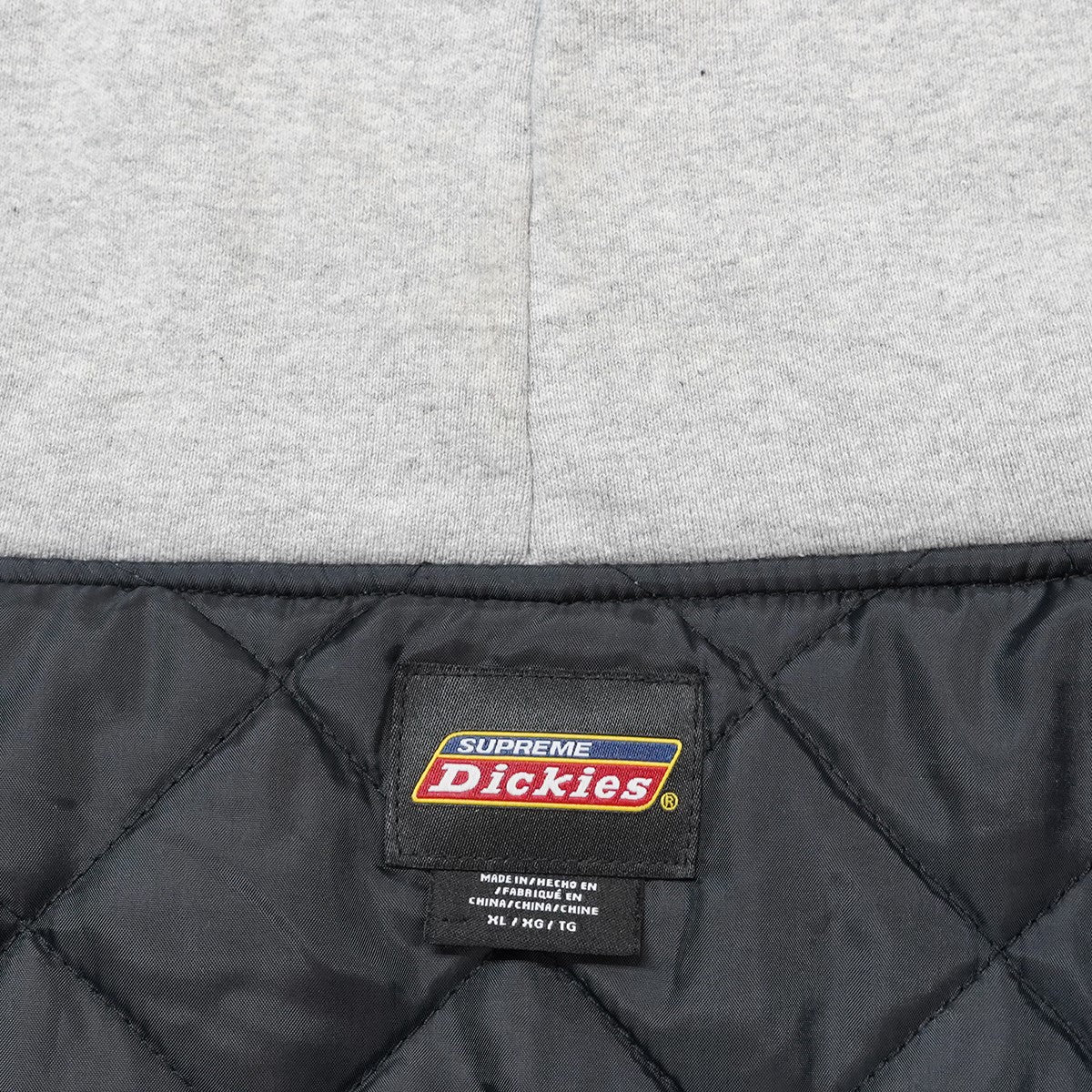 23AW Dickies Plaid Hooded Zip Up Shirtロゴ プレイド チェック フーデッド ジップ アップ フード シャツ