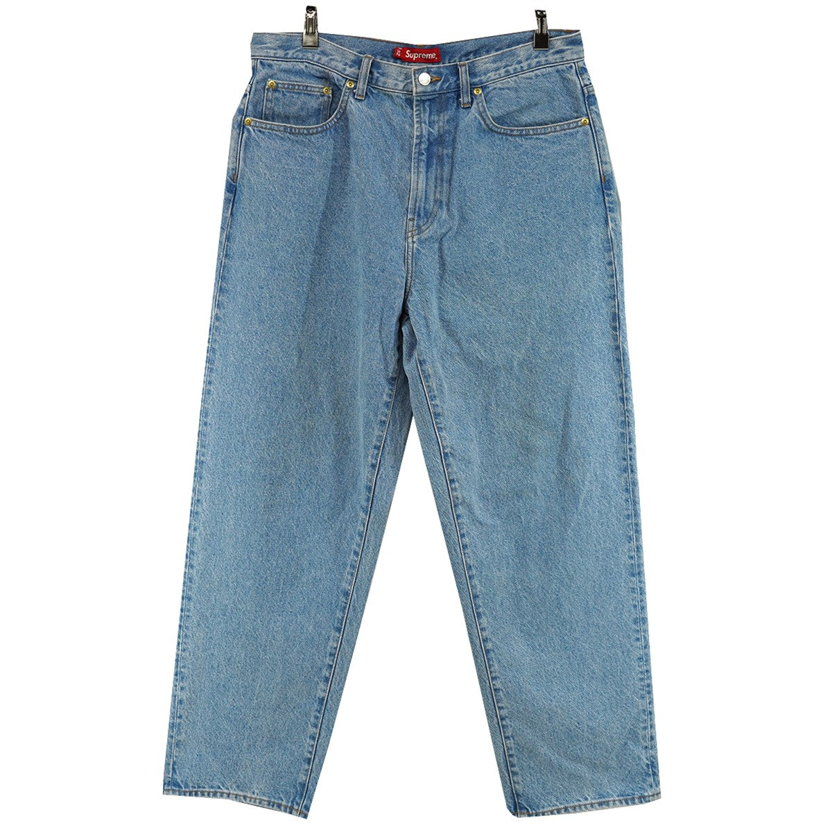 Baggy Jean バギー ジーン バック クラシック ロゴ ワイド デニム パンツ