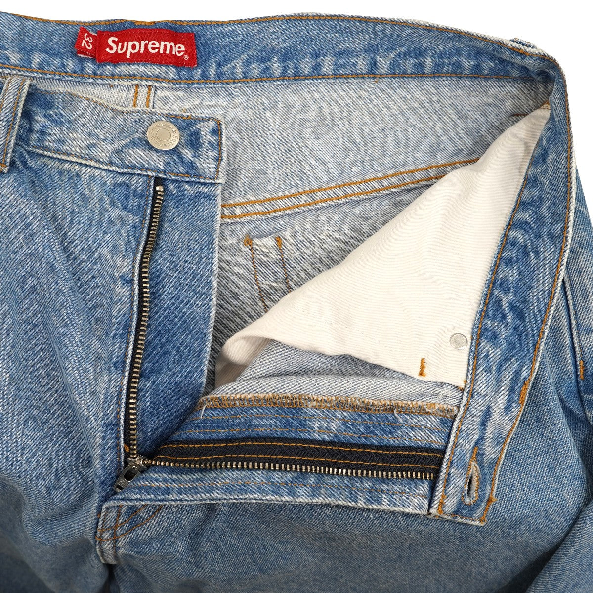 Baggy Jean バギー ジーン バック クラシック ロゴ ワイド デニム パンツ
