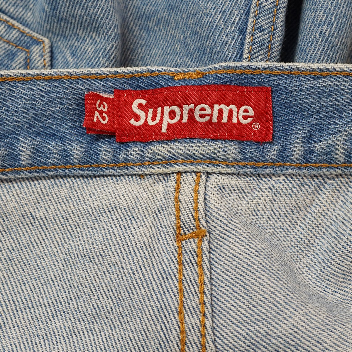 Baggy Jean バギー ジーン バック クラシック ロゴ ワイド デニム パンツ
