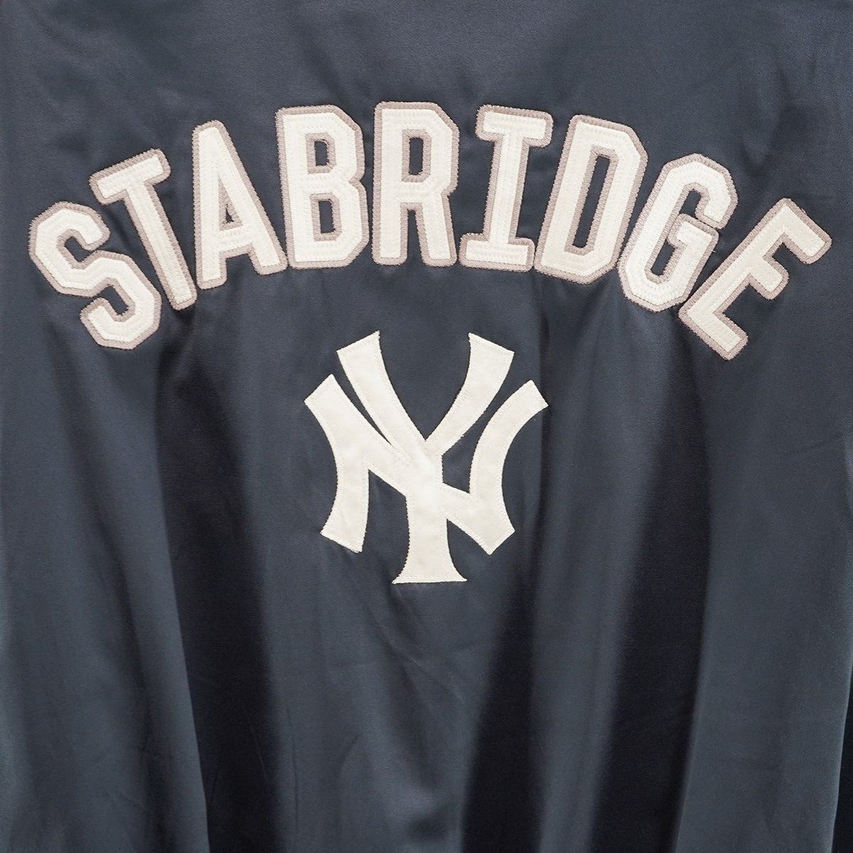 STABRIDGE the Apartment 26SS MLB x Fanatics Stadium Jacket (New York Yankees)コラボ ロゴ スタジアム ジャケット スタジャン 古着・中古-3枚目のアイテム画像