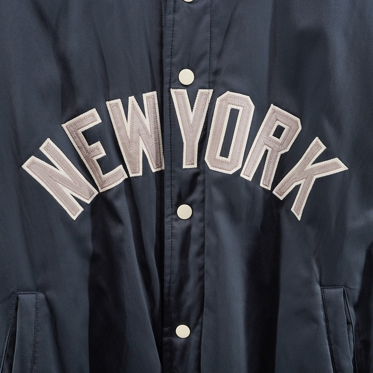 STABRIDGE the Apartment 26SS MLB x Fanatics Stadium Jacket (New York Yankees)コラボ ロゴ スタジアム ジャケット スタジャン 古着・中古-4枚目のアイテム画像