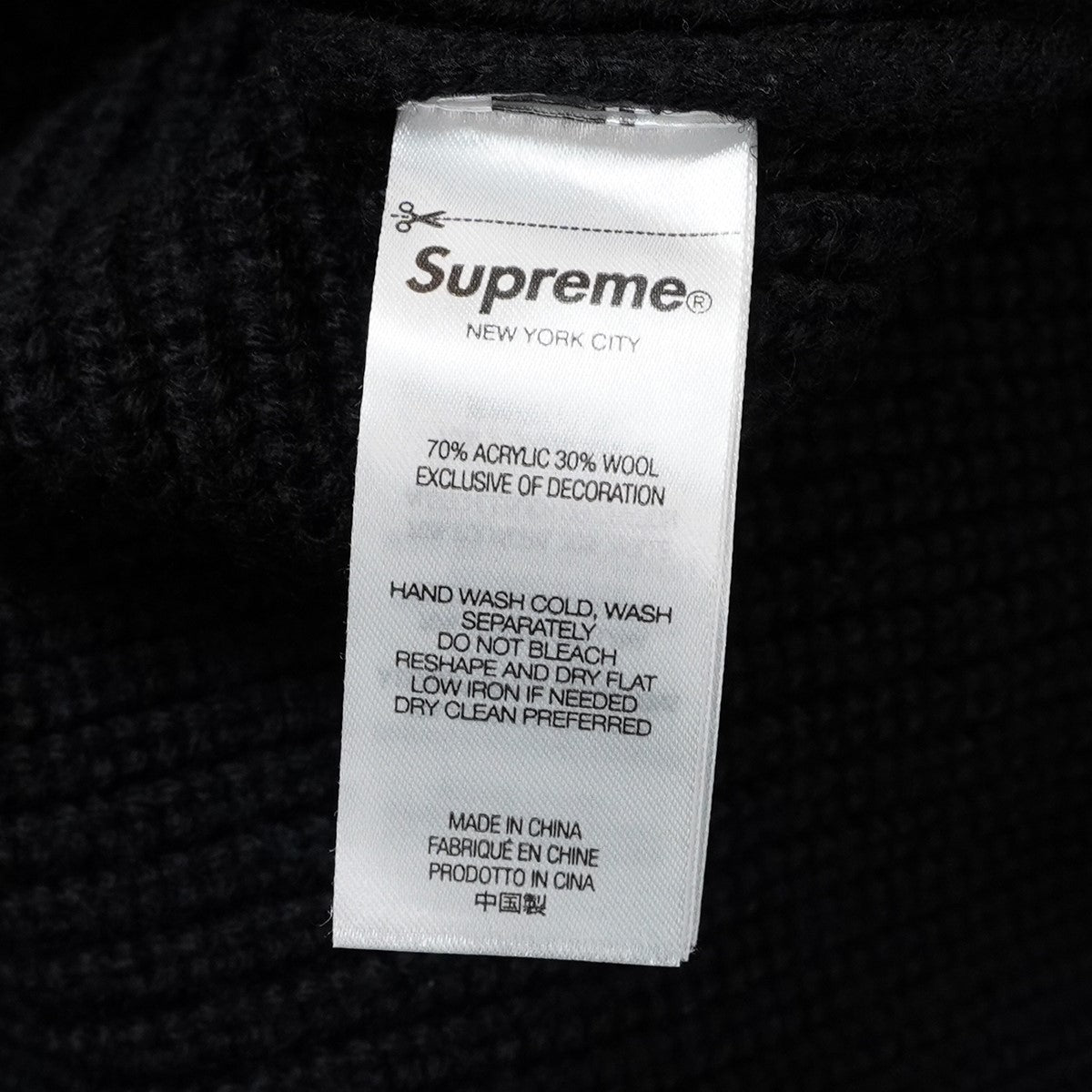 24AW Small Box Polo Sweaterスモール ボックス ロゴ ニットポロ セーター