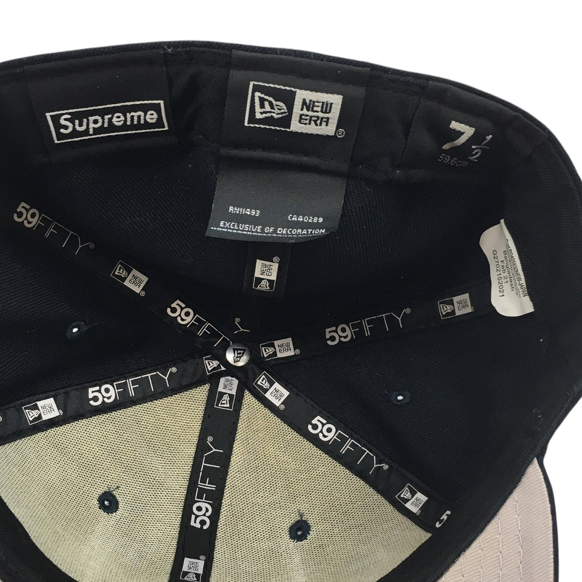 21SS Skull New Era スカル ロゴ ニューエラ キャップ 帽子