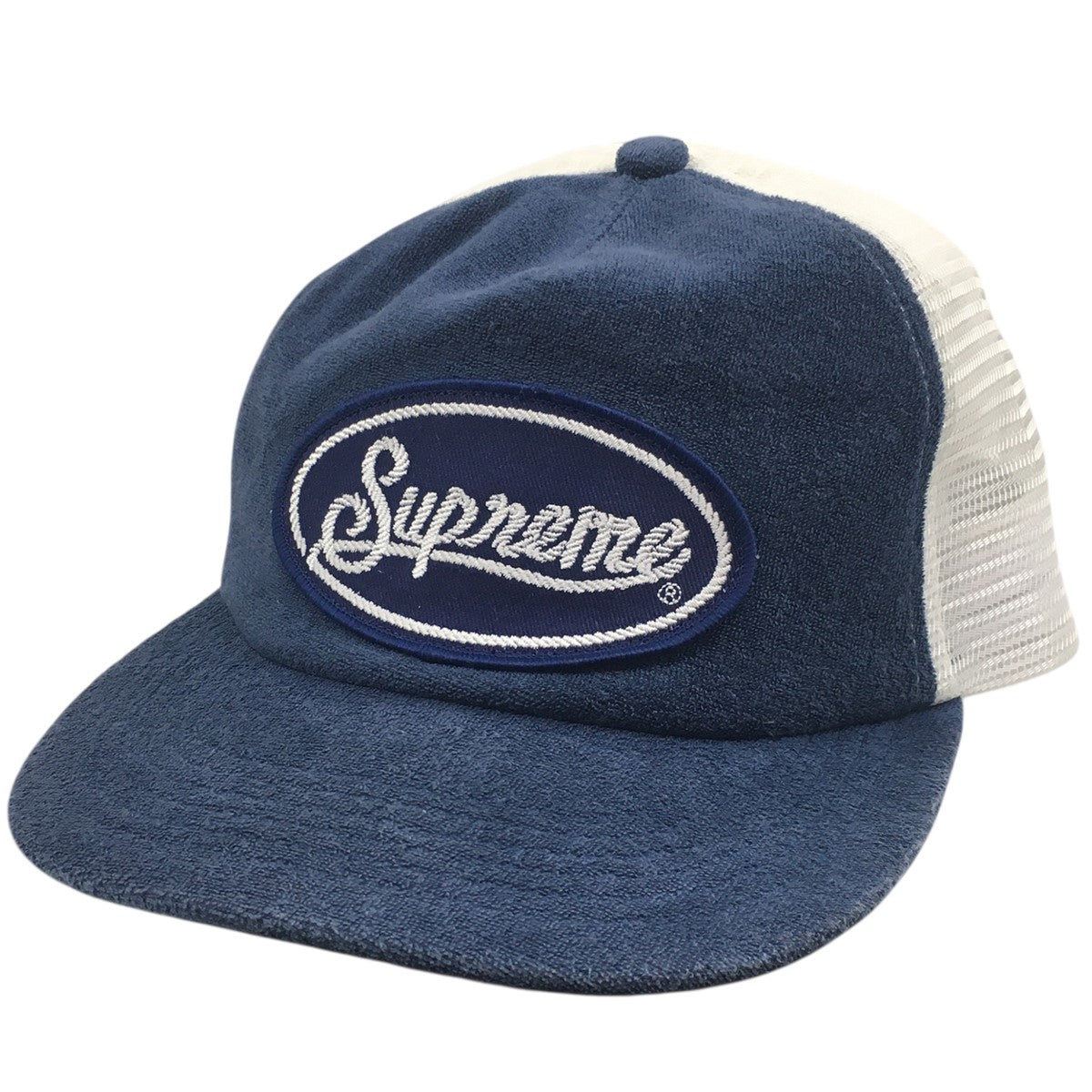 24SS Terry Mesh Back 5-Panelロゴ テリー パイル メッシュ バック キャップ 帽子