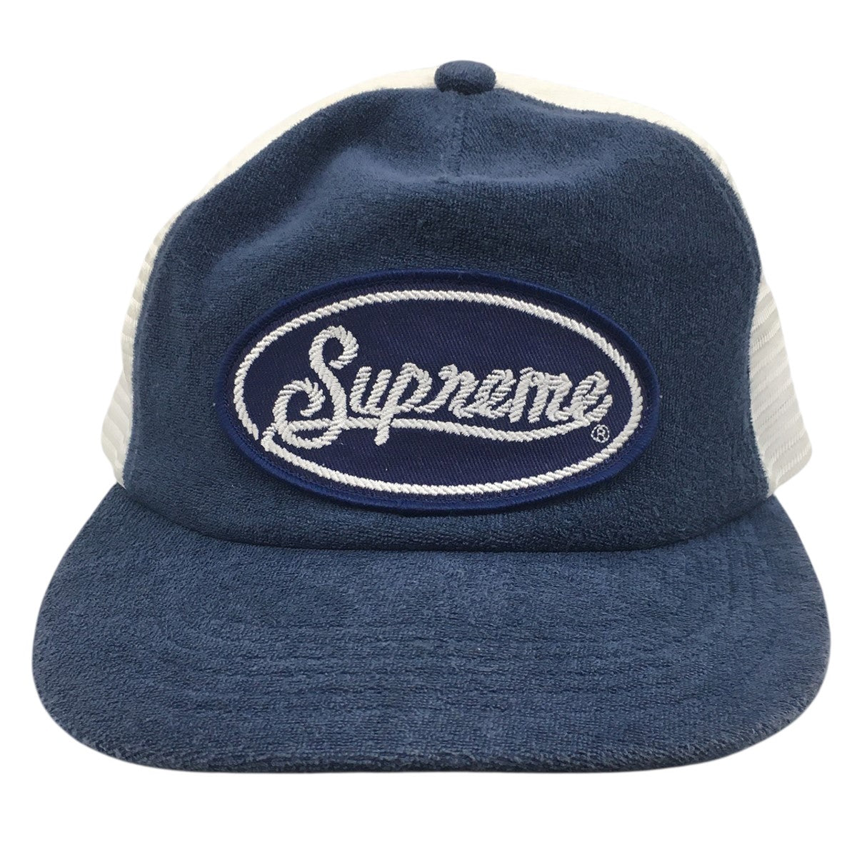 24SS Terry Mesh Back 5-Panelロゴ テリー パイル メッシュ バック キャップ 帽子