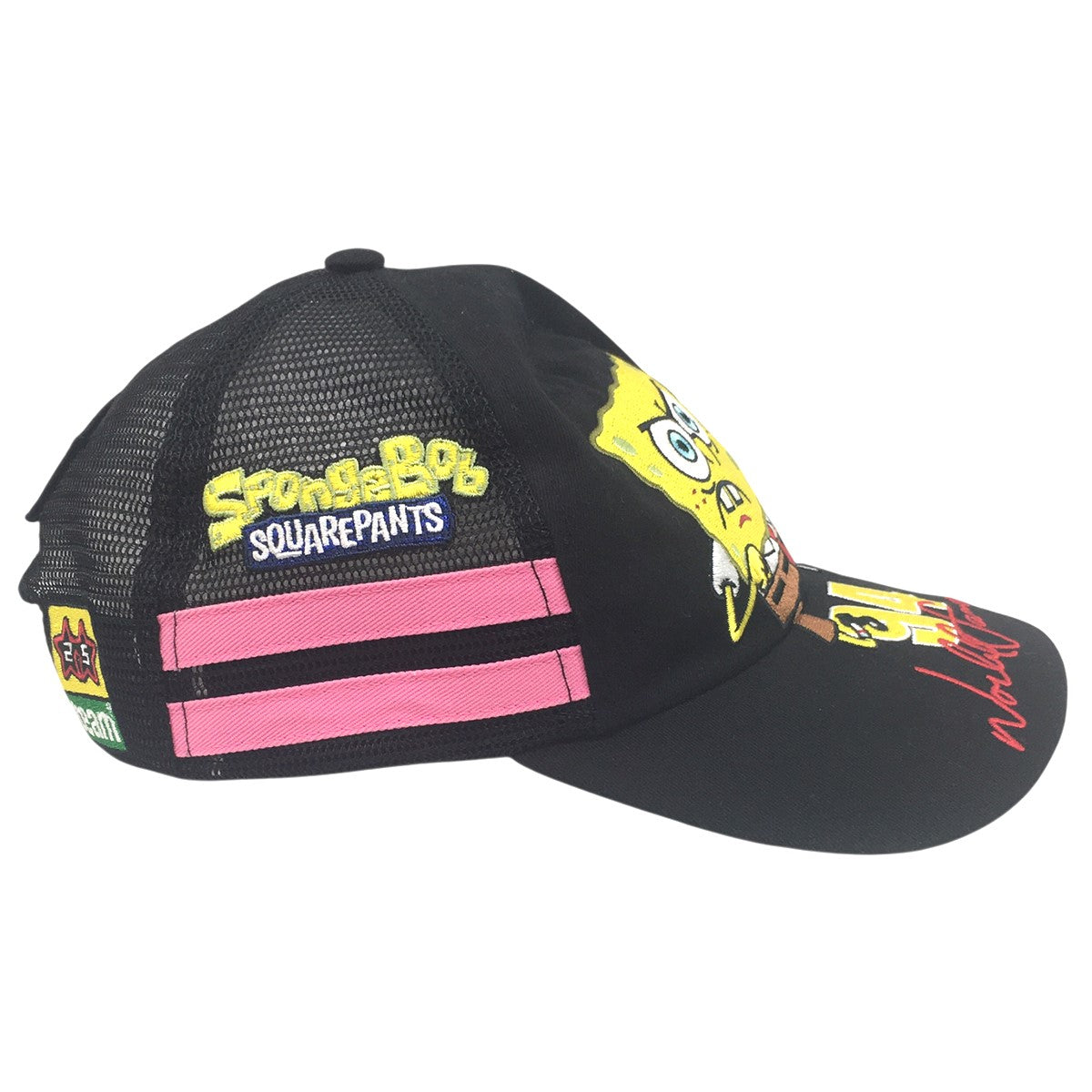 25SS SpongeBob Jeff Hamilton Mesh Back 6-Panelスポンジボブ ジェフハミルトン メッシュバック 6パネル キャップ 帽子