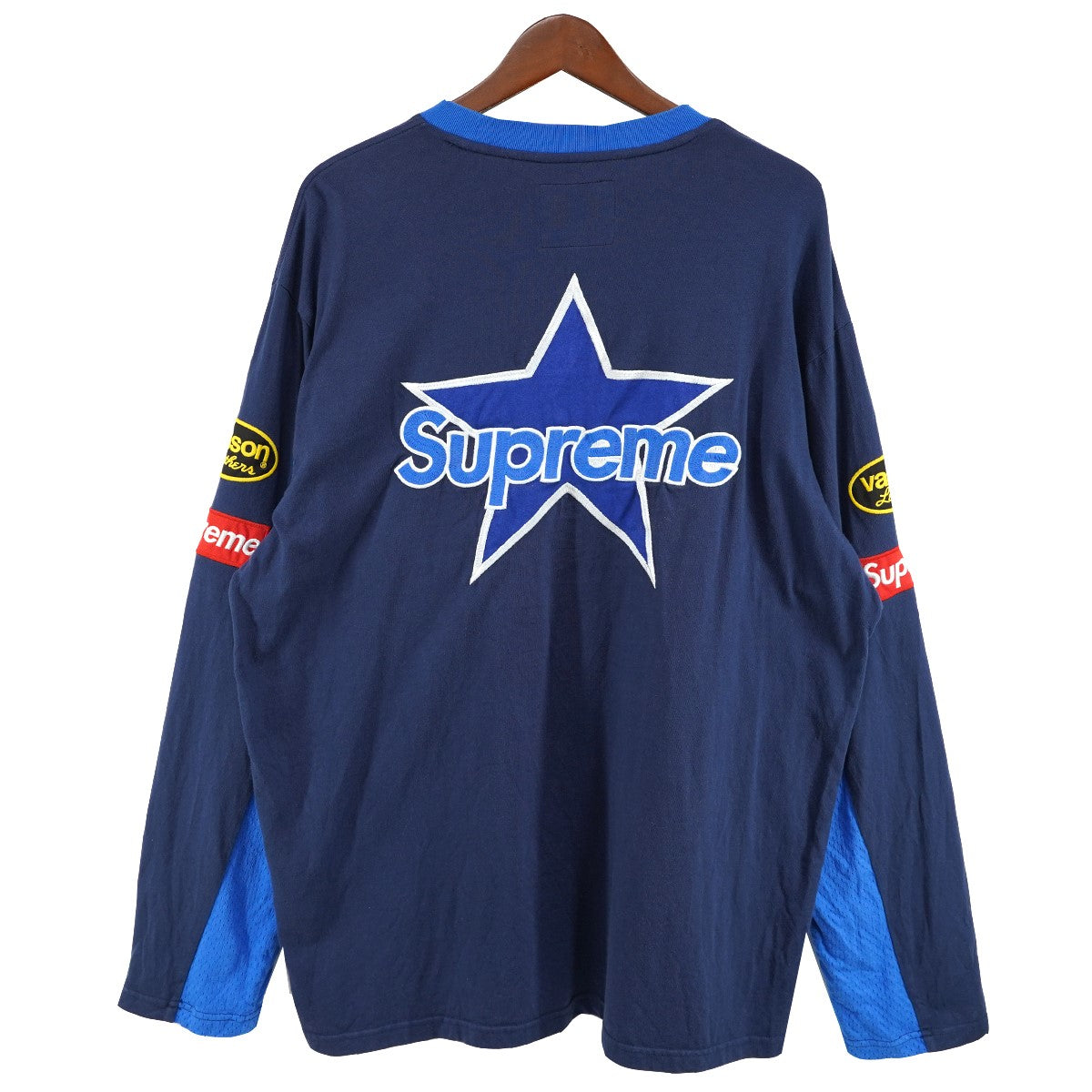 Supreme×VANSON 26SS Vanson Leathers L／S Topロゴ コラボ バンソンレザーズ ロングスリーブトップ 長袖 ロンT Tシャツ 古着・中古-2枚目のアイテム画像