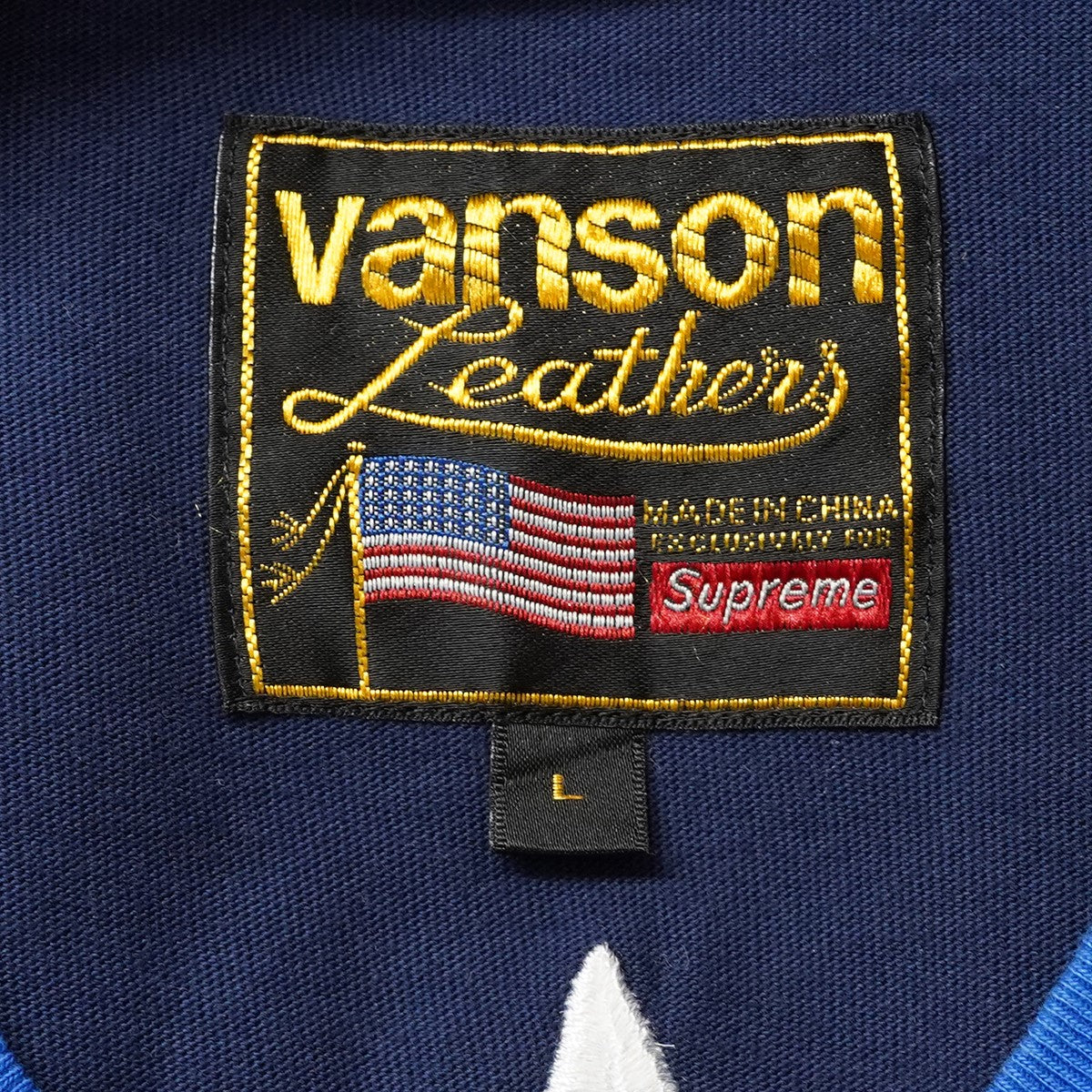 Supreme×VANSON 26SS Vanson Leathers L／S Topロゴ コラボ バンソン