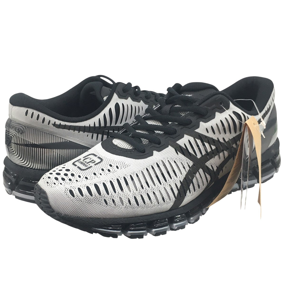 C．P COMPANY×asics C．P． Company × Asics Gel-Quantum 360 1 Pure Silver／Caviarアシックス ゲルクォンタム360 1 スニーカー シューズ 靴 古着・中古-1枚目のアイテム画像