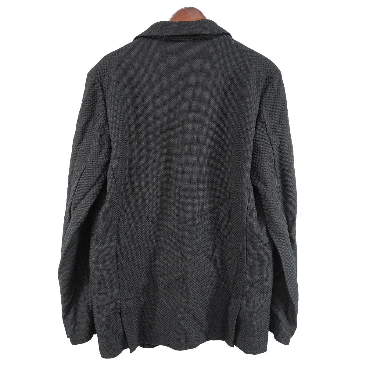 COMME des GARCONS HOMME PLUS 26SS 縮絨加工 ポリ縮 テーラードジャケット 古着・中古-4枚目のアイテム画像