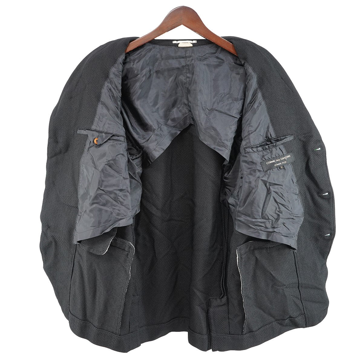 COMME des GARCONS HOMME PLUS 26SS 縮絨加工 ポリ縮 テーラードジャケット 古着・中古-5枚目のアイテム画像