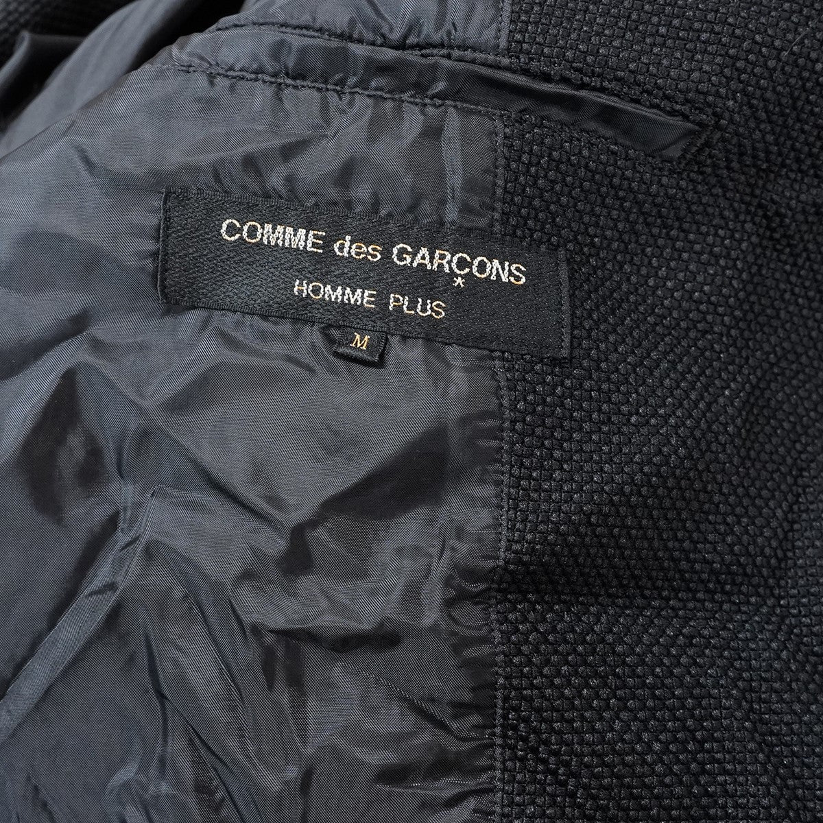 COMME des GARCONS HOMME PLUS 26SS 縮絨加工 ポリ縮 テーラードジャケット 古着・中古-6枚目のアイテム画像