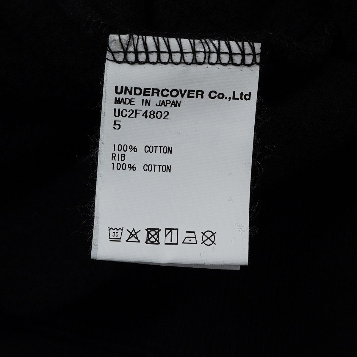 UNDERCOVER 26AW C／S Crewneck Sweat SH CINDY SHERMANシンディ シャーマン ロゴ クルーネック スウェット トレーナー 古着・中古-6枚目のアイテム画像