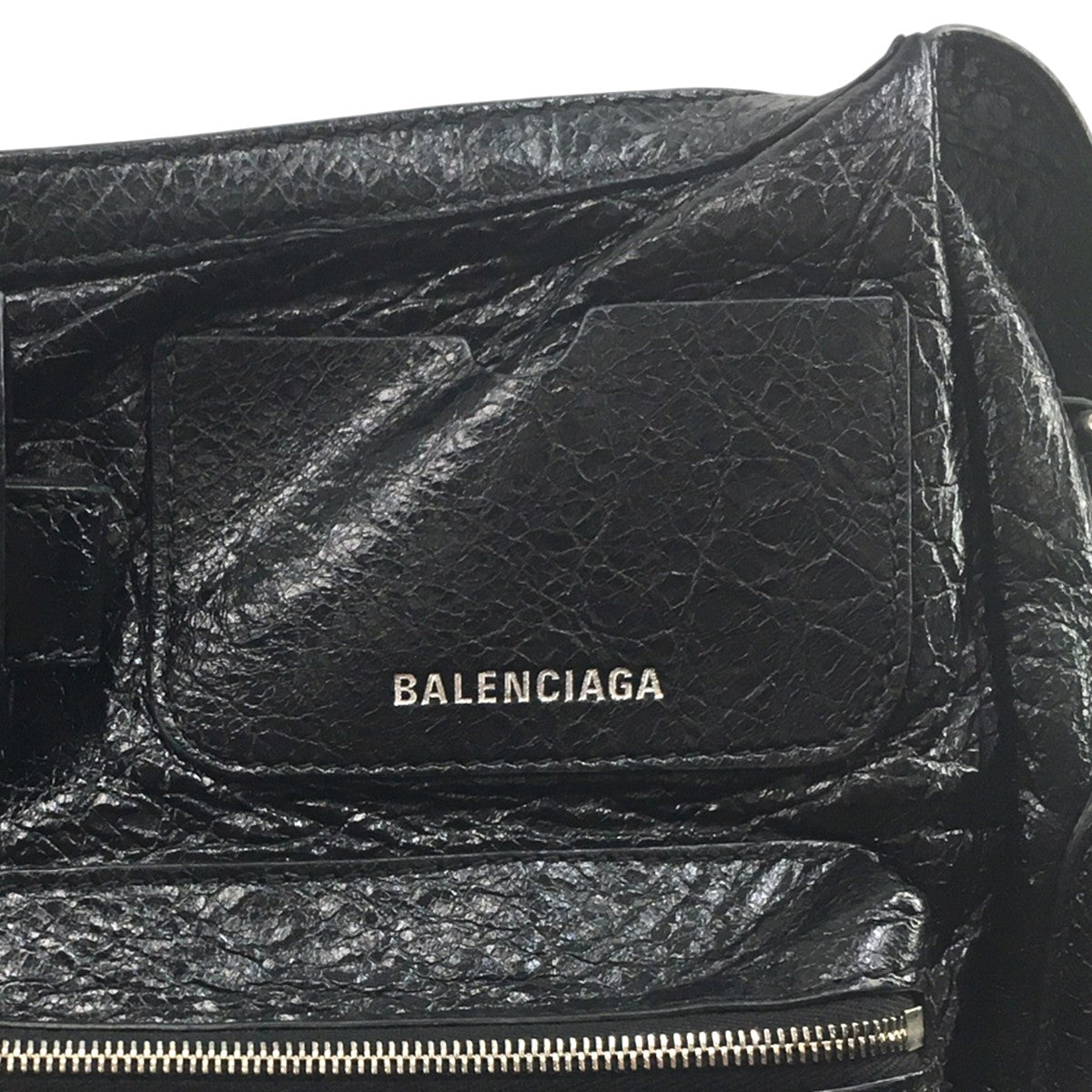 BALENCIAGA Superbusy メッセンジャーバッグ スーパービジー ロゴ ショルダー バッグアリーナラムスキン アンティーク調シルバーハードウェア 古着・中古-4枚目のアイテム画像