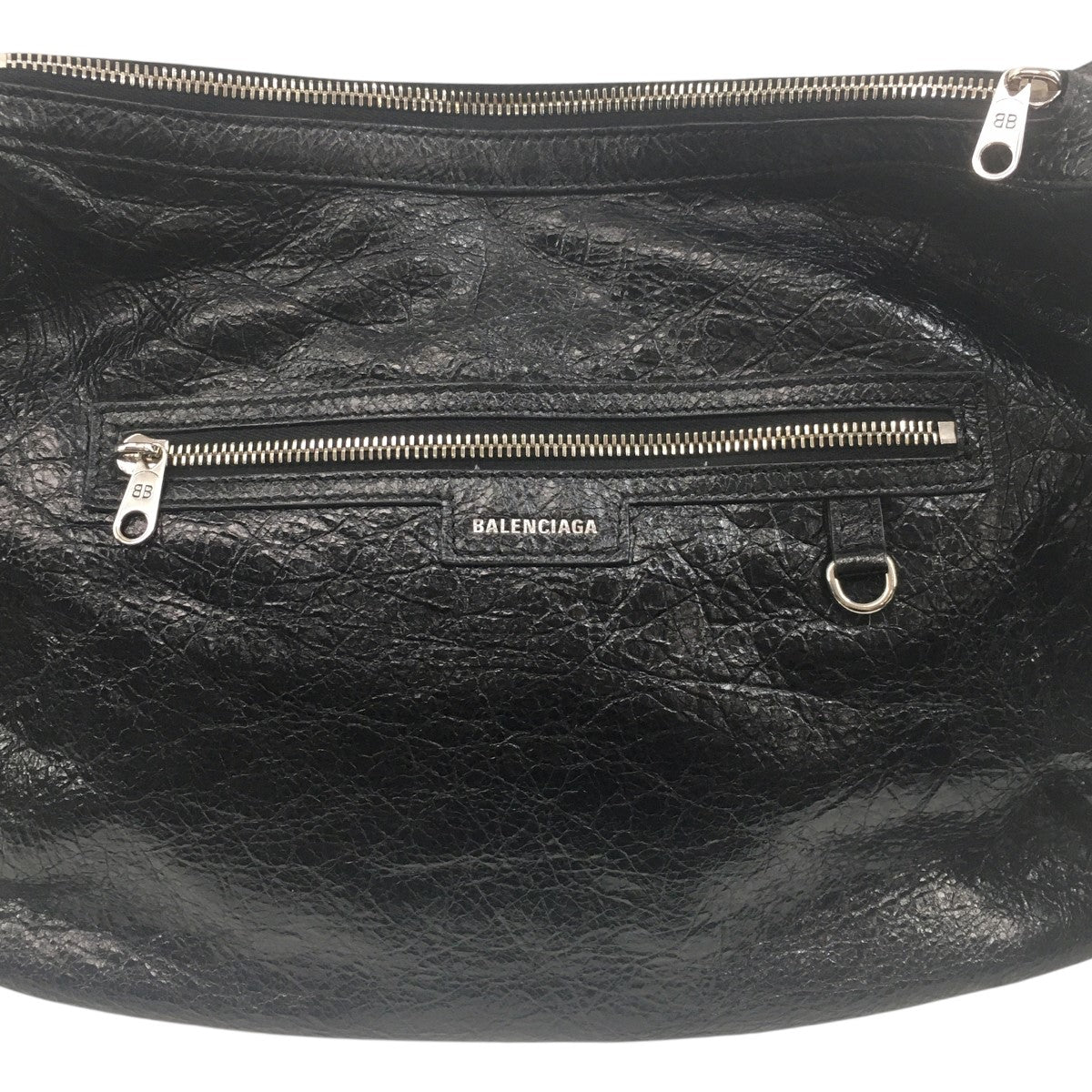 BALENCIAGA Superbusy メッセンジャーバッグ スーパービジー ロゴ ショルダー バッグアリーナラムスキン アンティーク調シルバーハードウェア 古着・中古-5枚目のアイテム画像