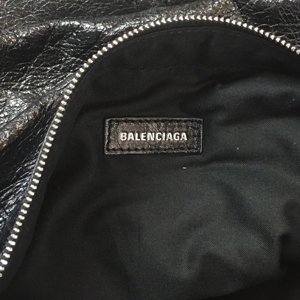 BALENCIAGA Superbusy メッセンジャーバッグ スーパービジー ロゴ ショルダー バッグアリーナラムスキン アンティーク調シルバーハードウェア 古着・中古-8枚目のアイテム画像