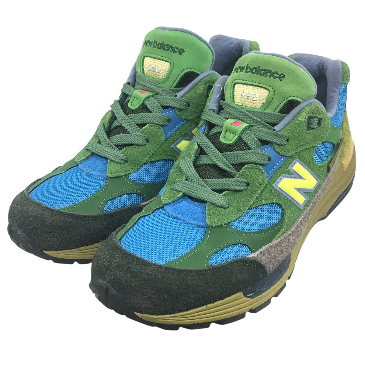 Salehe Bembury×NEW BALANCE サレヘベンバリー × ニューバランス 992 スニーカー シューズ 靴 古着・中古-2枚目のアイテム画像