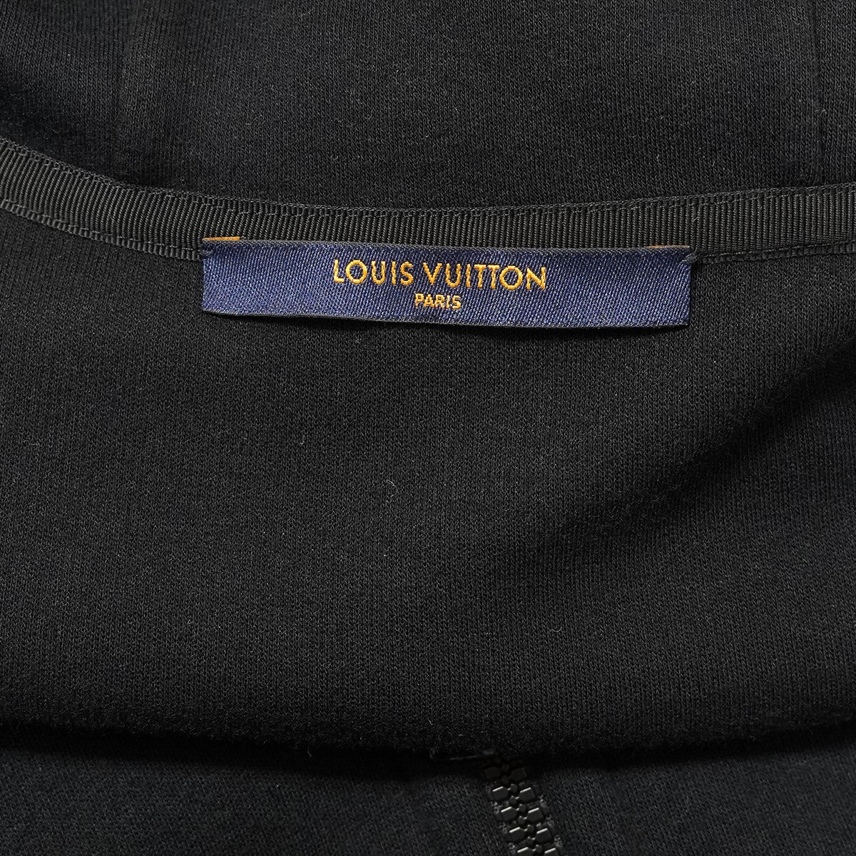 LOUIS VUITTON 21SS ヴァージル期 Double Face Travel Hoodieダブルフェイス トラベル パッチ フーディ パーカー 古着・中古-6枚目のアイテム画像