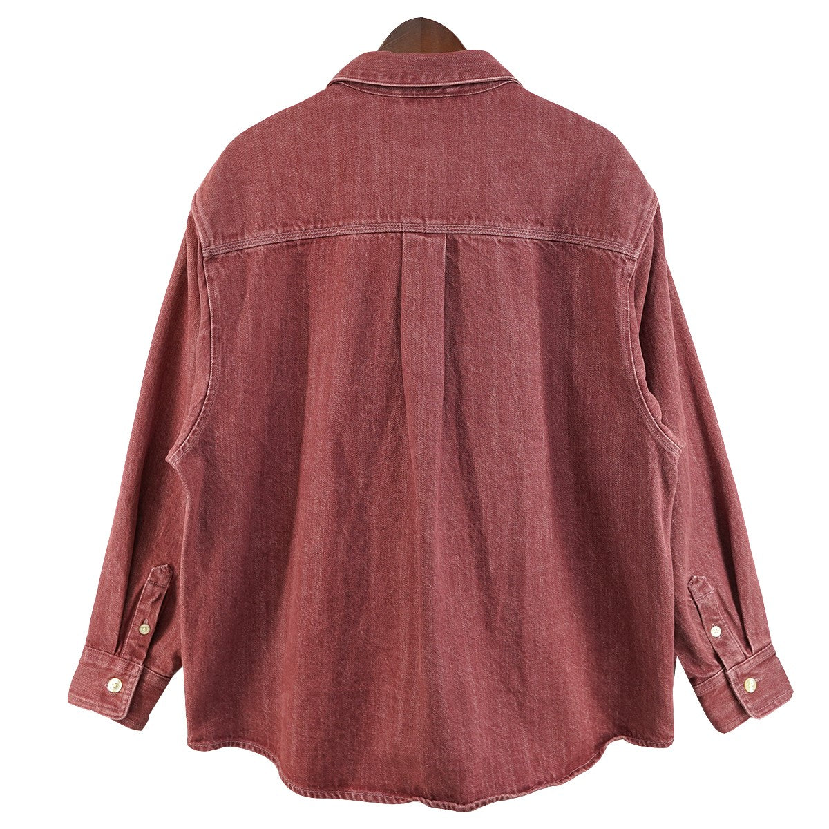 CARHARTT WIP 26SS L／S Ethan Shirt - Foxglove enzyme bleach washL／S Ethan Shirt ロングスリーブイーサンシャツ 古着・中古-3枚目のアイテム画像