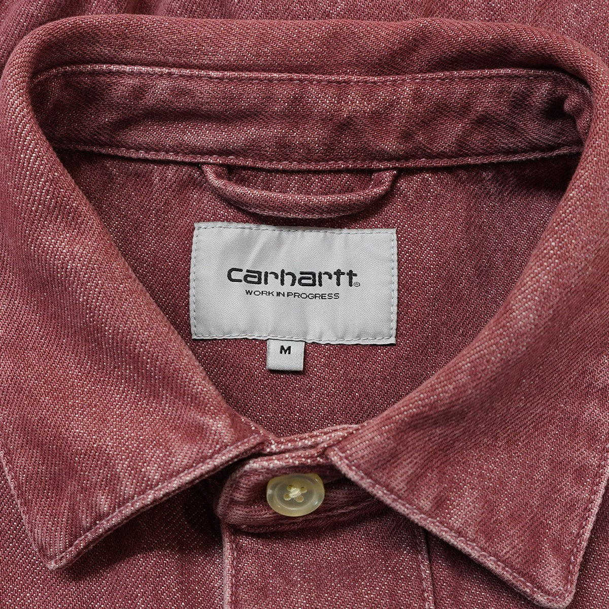 CARHARTT WIP 26SS L／S Ethan Shirt - Foxglove enzyme bleach washL／S Ethan Shirt ロングスリーブイーサンシャツ 古着・中古-4枚目のアイテム画像