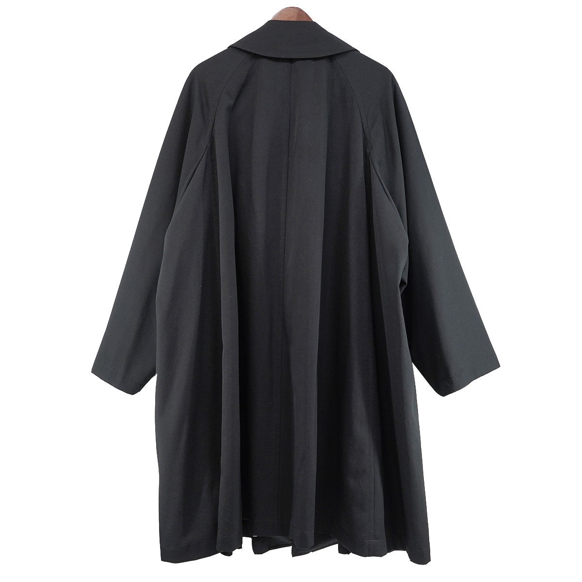 COMME des GARCONS HOMME PLUS 23SS ワイヤー サイドスリット ウール トレンチコート 古着・中古-4枚目のアイテム画像