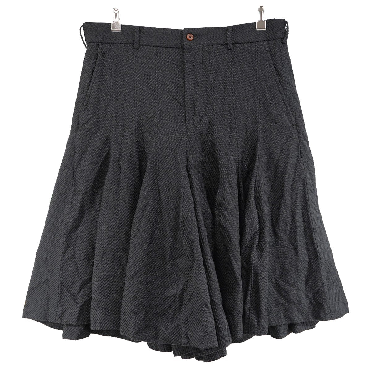 COMME des GARCONS HOMME PLUS 26SS エステルプリーツ ショートパンツ ワード ショーツ ハーフパンツ 古着・中古-1枚目のアイテム画像