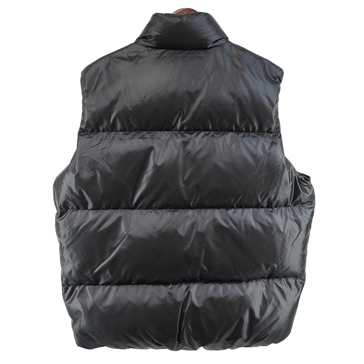 Glossy Down Vest ロゴ グロッシー ダウン ベスト