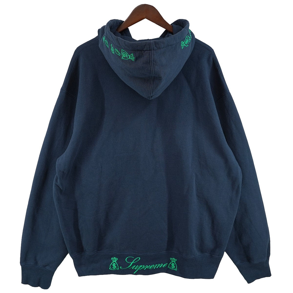 Supreme 26AW God Over Money Zip Up Hooded Sweatshirtロゴ ゴッドオーバーマネー ジップアップフーデッドスウェットシャツ パーカー 古着・中古-2枚目のアイテム画像