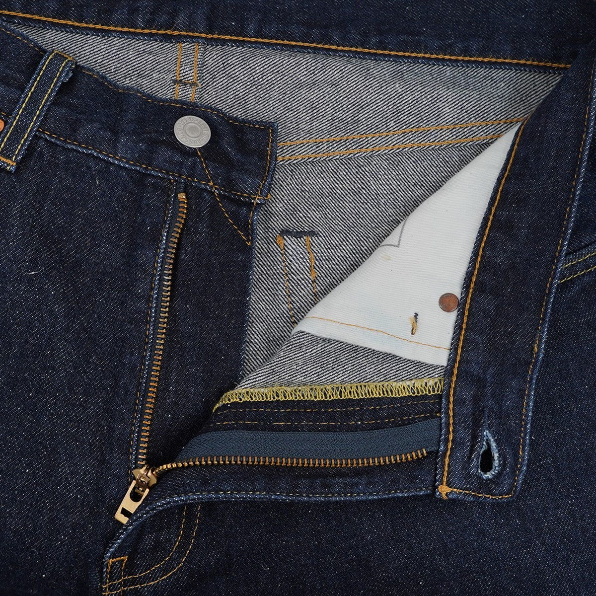 BIOTOP×LEVI’S 23SS 568 STAY LOOSE ルーズ フィット ネップ加工 デニム パンツ 古着・中古-5枚目のアイテム画像