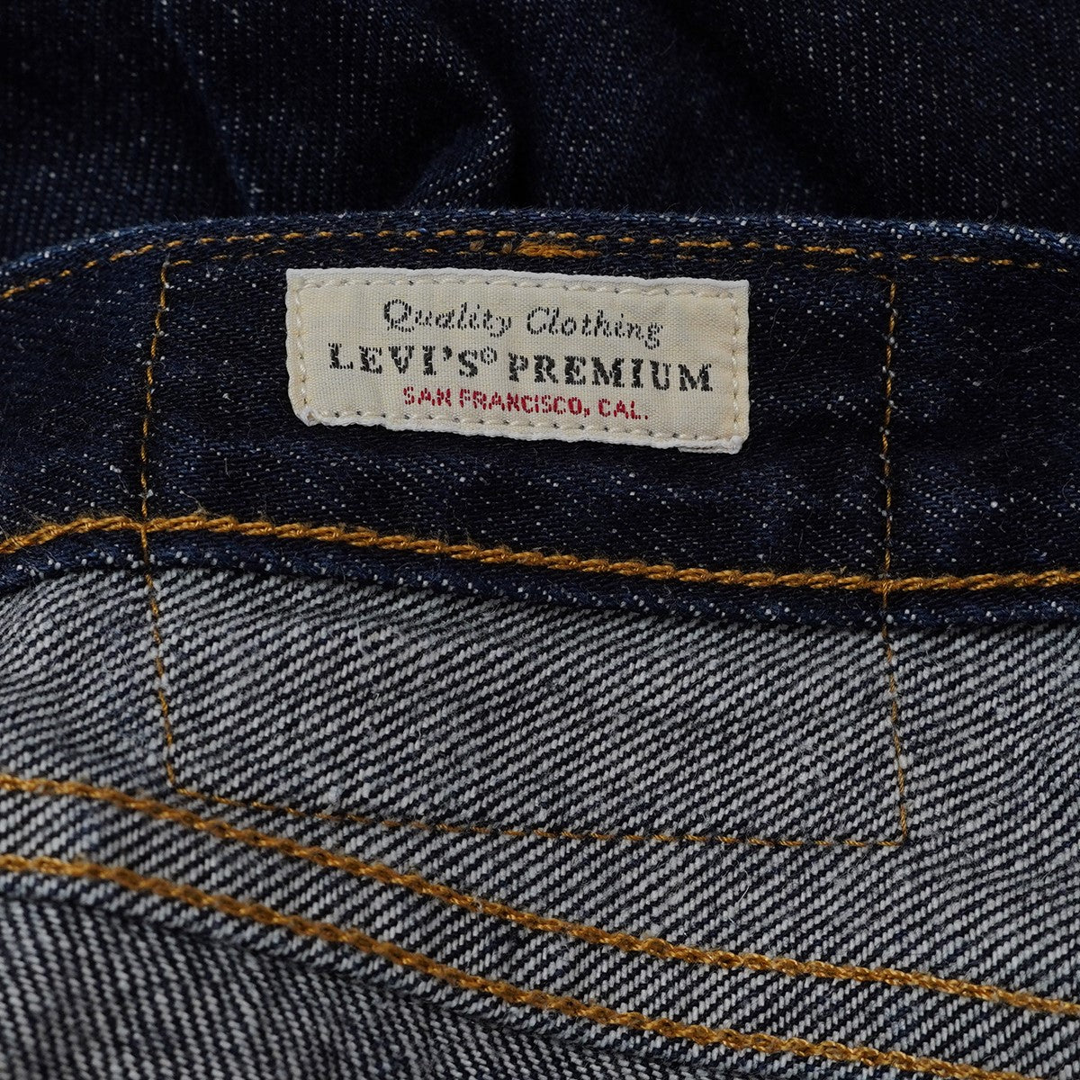 BIOTOP×LEVI’S 23SS 568 STAY LOOSE ルーズ フィット ネップ加工 デニム パンツ 古着・中古-7枚目のアイテム画像