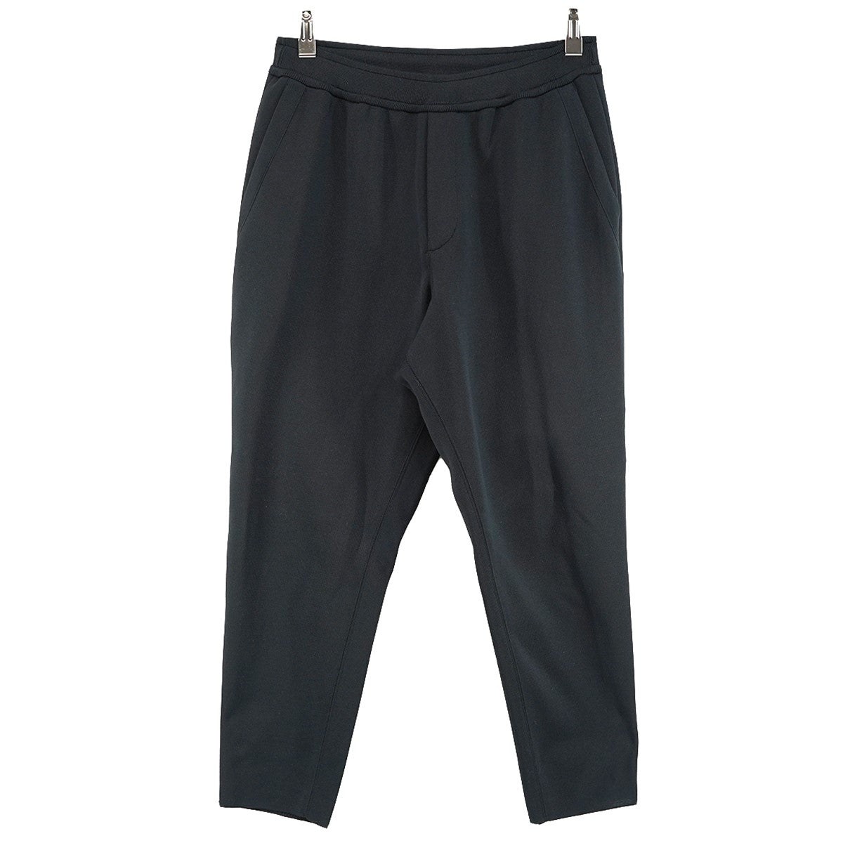 MILAN RIB TAPERED PANTSドローストリング ミラノリブテーパードパンツ