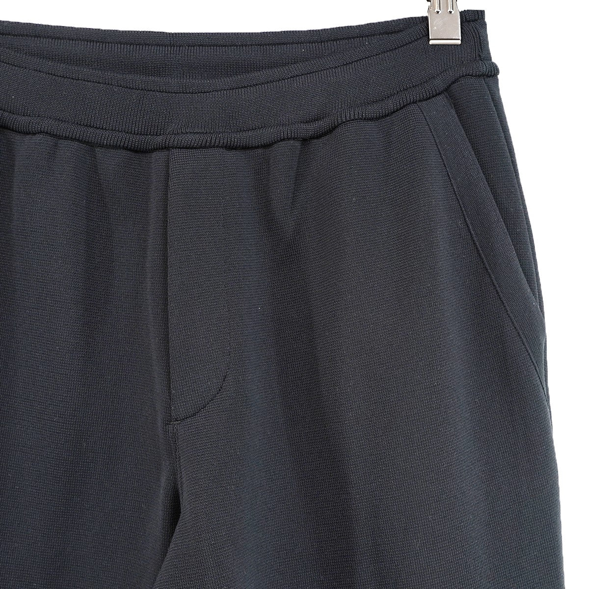 MILAN RIB TAPERED PANTSドローストリング ミラノリブテーパードパンツ
