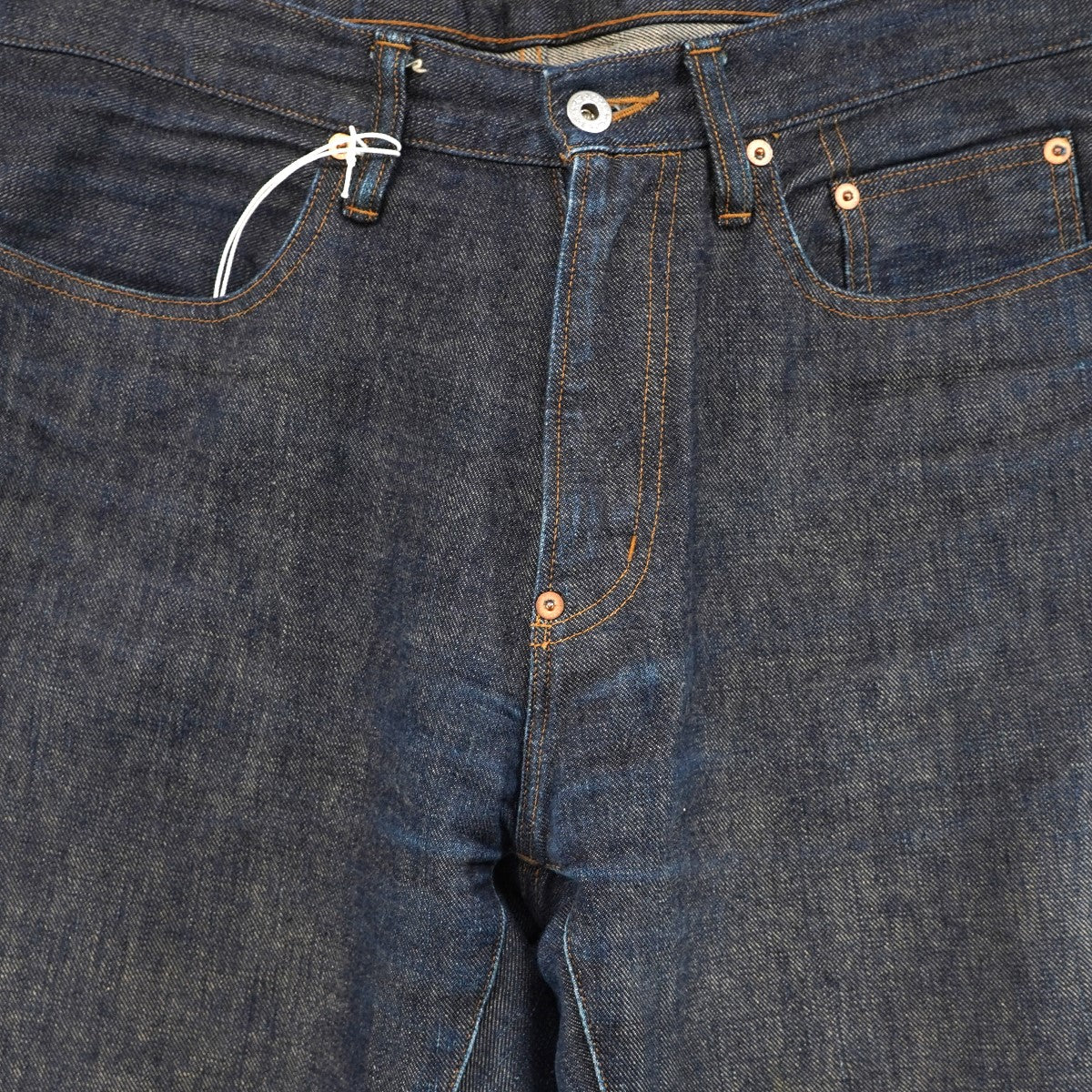 MODERN DENIM PANTS STRAIGHT CUT RIGID INDIGO (MODERN003)モダン ストレート デニム パンツ