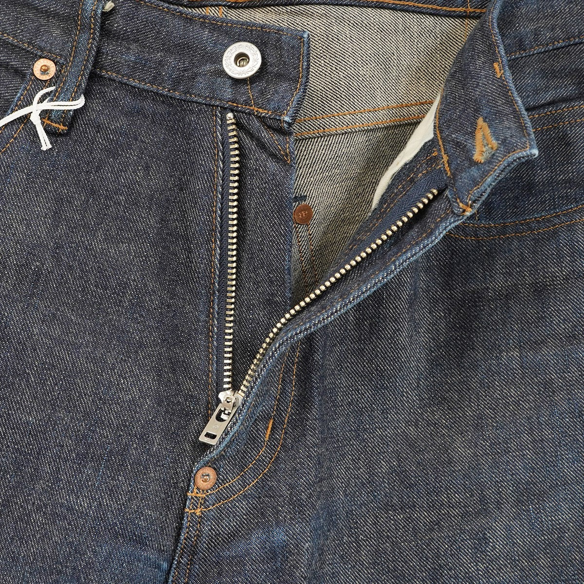 MODERN DENIM PANTS STRAIGHT CUT RIGID INDIGO (MODERN003)モダン ストレート デニム パンツ