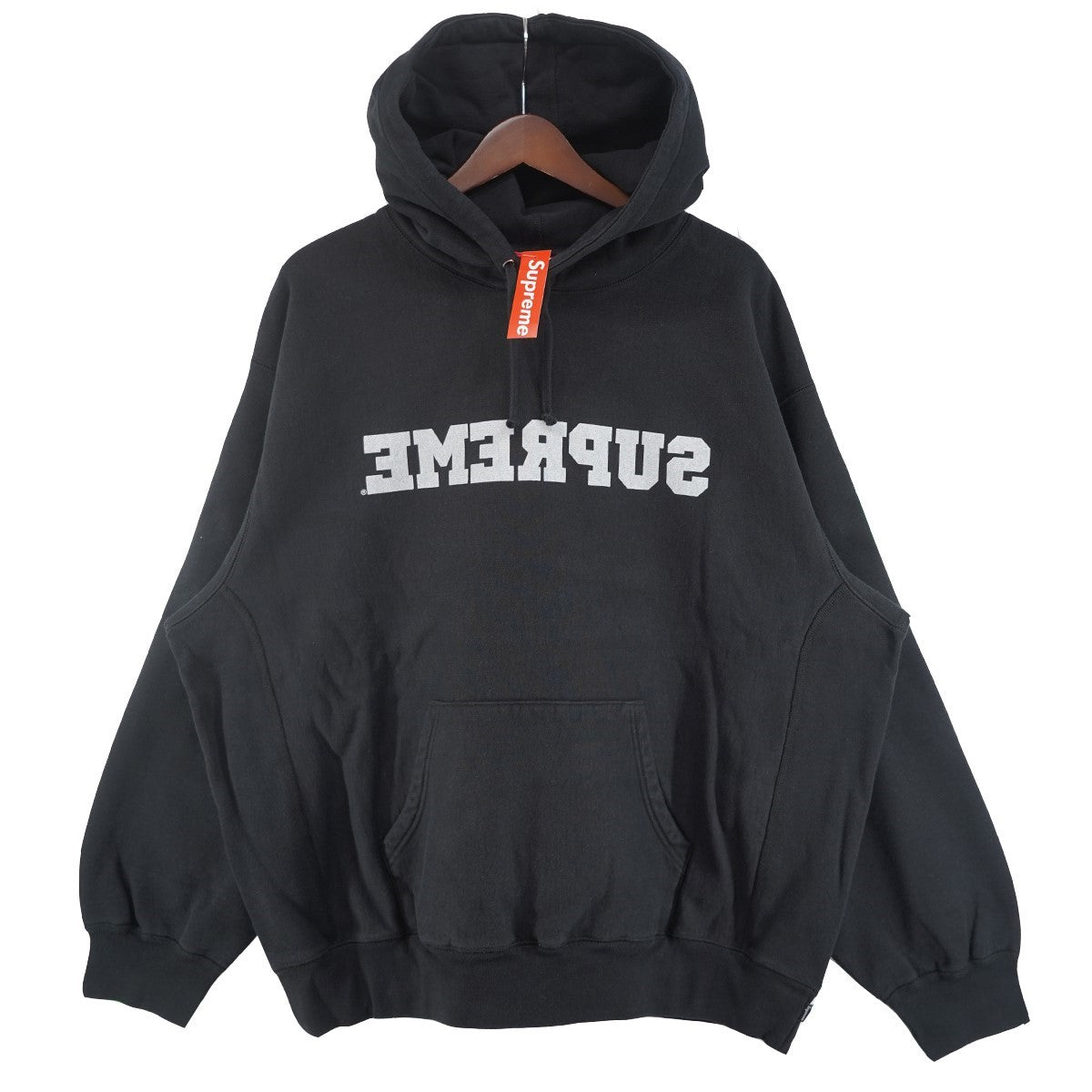 Supreme 25SS Reverse Hooded Sweatshirtリバース ロゴ フーデッドスウェットシャツ パーカー 古着・中古-1枚目のアイテム画像